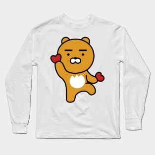 Ryan with Hearts | Heart Ryan Long Sleeve T-Shirt